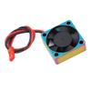 RC Motor Cooling Fan 1.18x1.18in 28000RPM Metal Aluminum Alloy High Speed Heat Dissipation ESC Motor