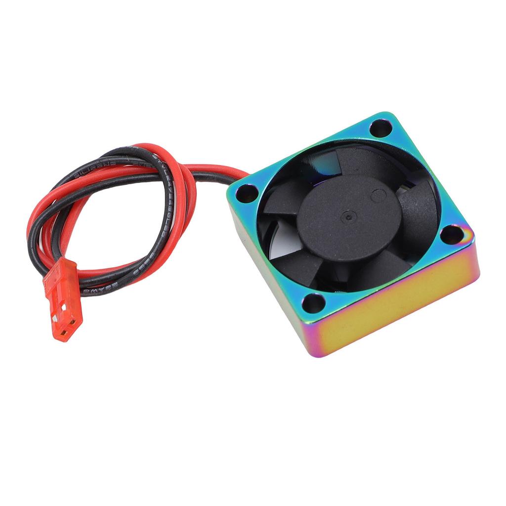 RC Motor Cooling Fan 1.18x1.18in 28000RPM Metal Aluminum Alloy High Speed Heat Dissipation ESC Motor