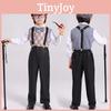 Charming Polyester Fiber Children Grandfather Costume For Boys In Various Colors And Sizes