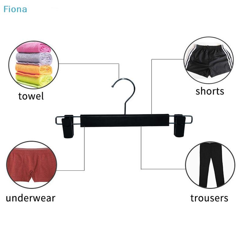 Non-Slip Plastic Clip Hangers for Pants & Skirts,Heavy-Duty Clothes Hangers with Adjustable Clips (5/10 Packs Available)
