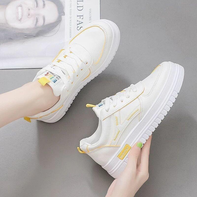 Little White Shoes Women's Flat Sneakers