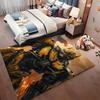 Bumblebee Battle Armor Rectangular Rug Durable Easyclean Carpet For Hallway Balcony Study Home Party Decor Halloween Gift