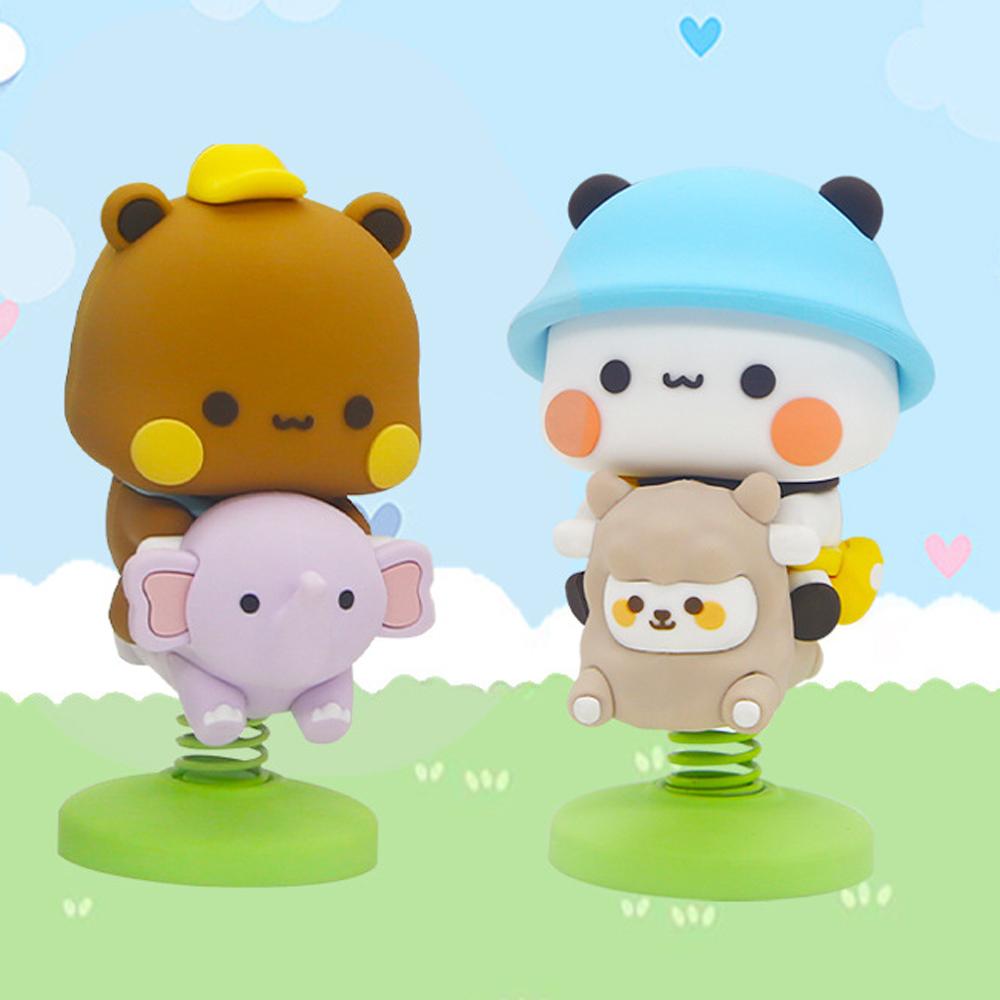 Collectible Panda Bubu Dudu Figure Doll Panda Panda Bubu Bear Model Toy  Desktop Decor