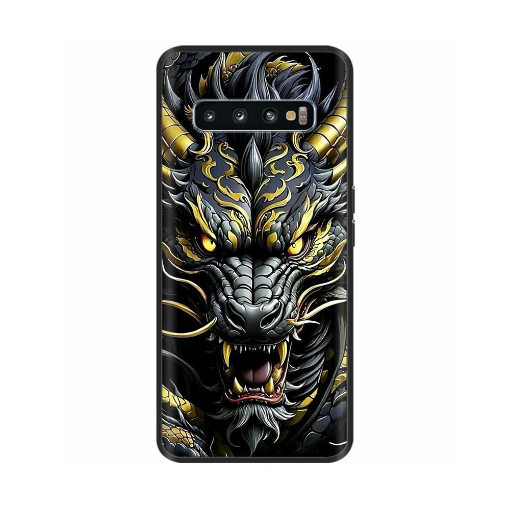 Shockproof Cover For Samsung Galaxy S10 Phone Case Animals Painted Shell For Samsung S10 Plus S10+ S 10 Soft Silicone Back Cover