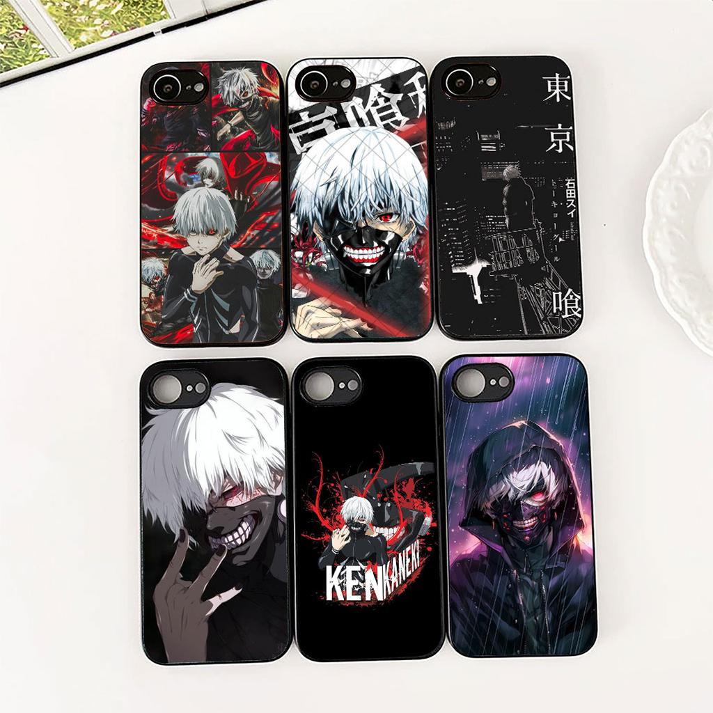 Cover for Apple iPhone 17 16 14 15 Plus Pro Max 16E ProMax + 15Plus 15+ 16+ Casing Phone Case Tokyo Ghoul Comics Ken Kaneki
