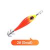 Thicken LED Squid Bait LED Lighted Double-Layer Squid Lures Glow Glow Fishing Lures  Boat Fishing