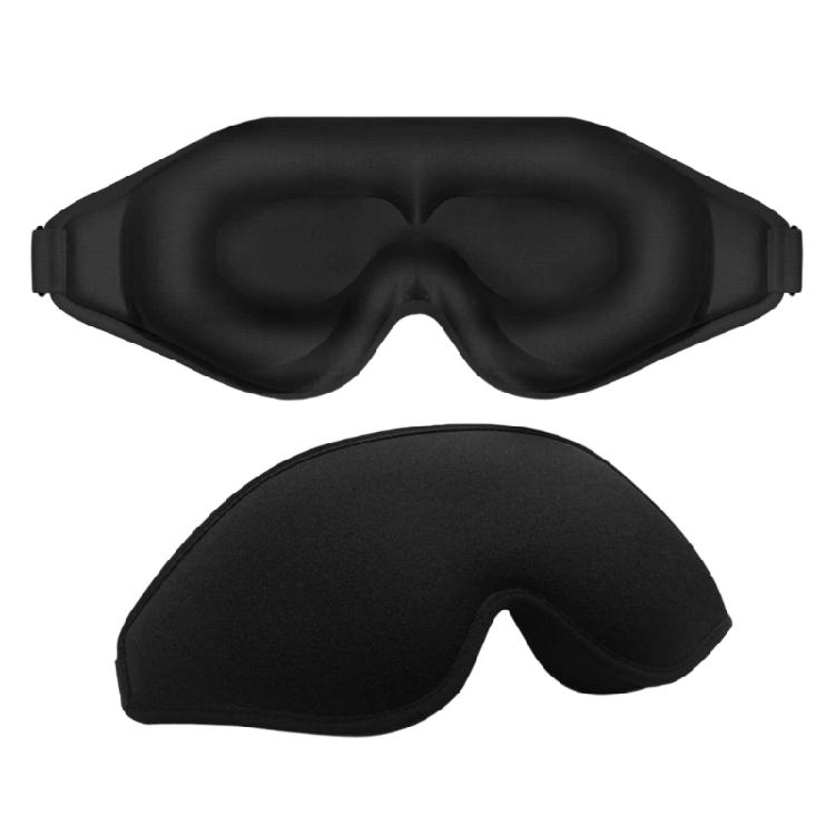 Rebounds Memory Foam Sleep Masks 3D Contoured Shape Eliminates Eye Socket Pressure Adjustable Straps Secures Fit During Travel
