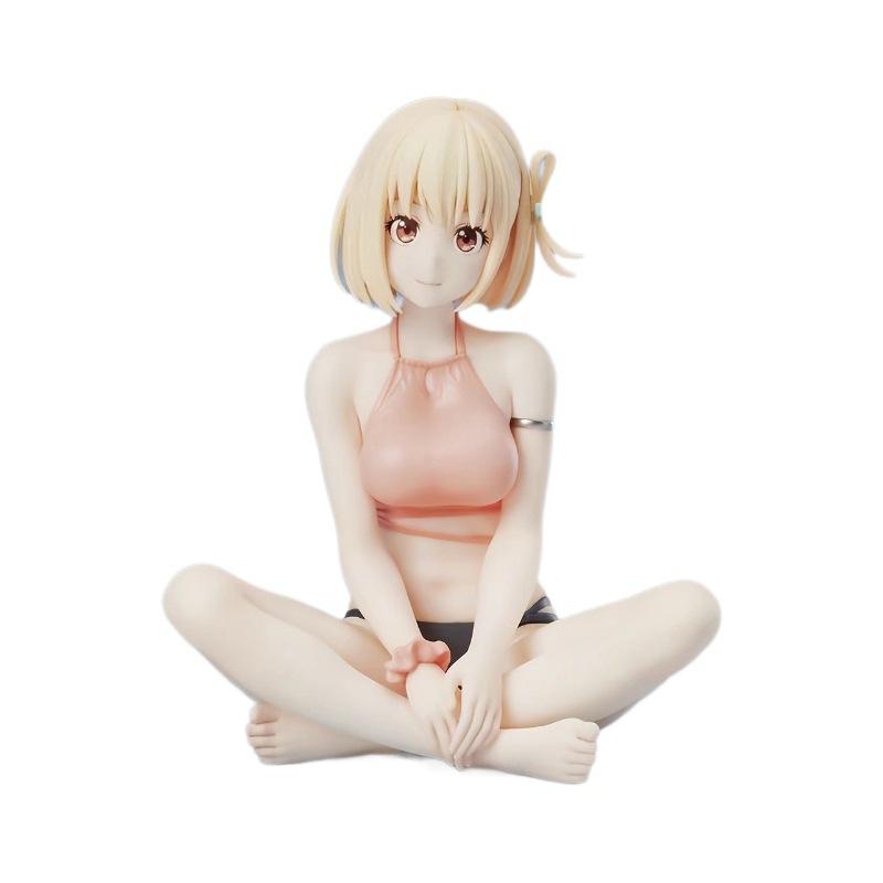 Cartoon Anime Beautiful Girl Figure Chassis Desktop Ornament Action Doll Model Toy Gift PVC Poseable Articulated Scale Detailed Movable Collectible