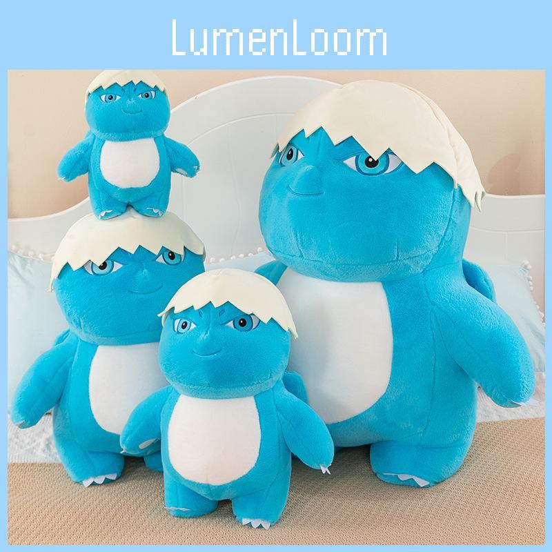 Cute Dinosaur Bombloong Plush Cartoon Blue Dolls Holiday Gifts Children Girls