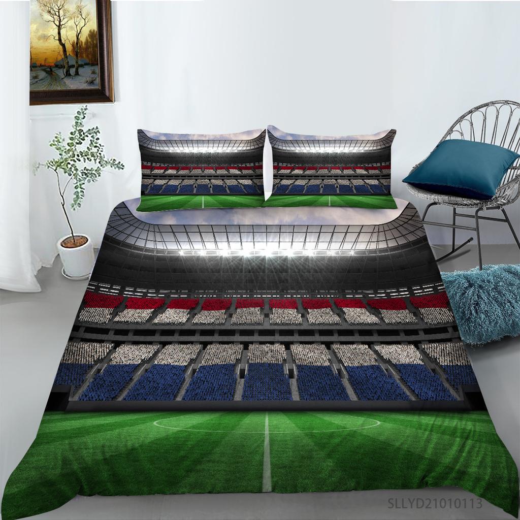 Source Bedding Two Or Three-Piece Set, Sports Wind 3D Digital Printing Polyester Fabric