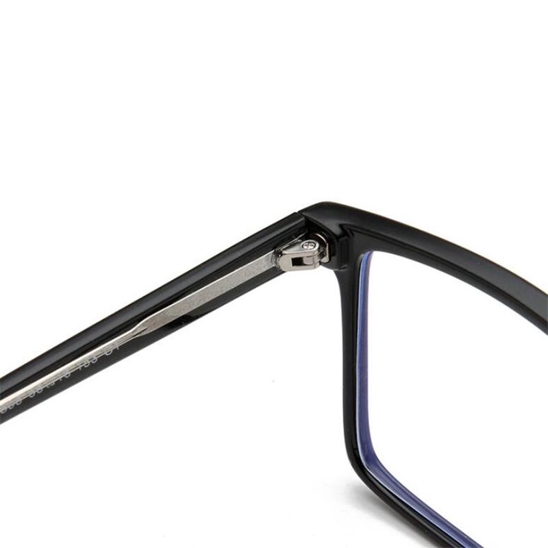 TR90 Oversized Square Diopter Glasses Anti Blue Light Photochromic for Women Men Hyperopia Nearsighted
