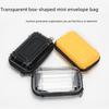 Geantă Mini Portabilă Transparentă din PVC: Geantă Messenger de Călătorie Multifuncțională pentru Telefoane și Accesorii