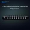 10-Channel Audio Mixer for Musical Instruments and Guitar Amplifier