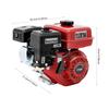 Silnik benzynowy 7,5 KM 212 cm³, Mocny 4-suwowy silnik benzynowy 3 kW, Silnik benzynowy do gokarta, odpowiedni do pomp wodnych