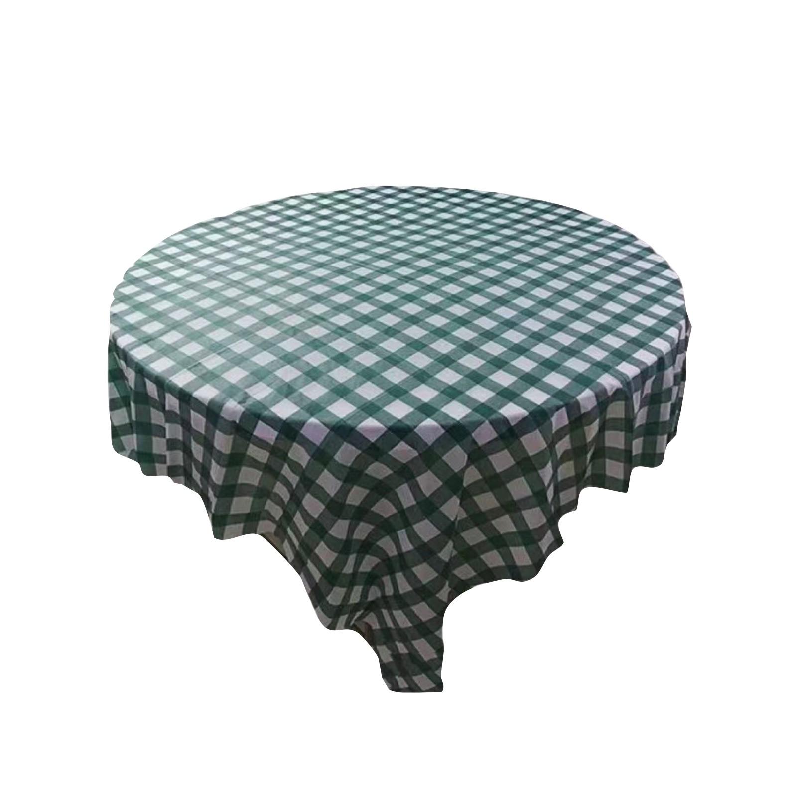 

Скатерть, скатерть с принтом, круглый стол, квадратный стол, ресторан, гостиница, бытовая водонепроницаемая, маслостойкая, зеленая клетчатая скатерть 1,8*1,8 м One Size зелёный
