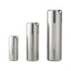 Light Weight Stainless Steels Pills Organizers Pocket Pills Box Waterproof Travel Container for Medication Storage