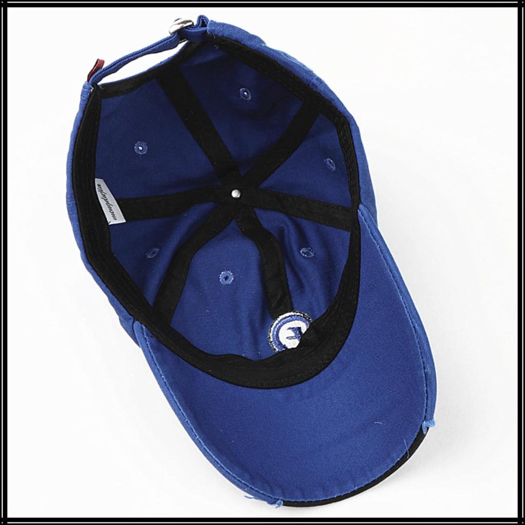 Vintage English CZ515 [White Fang] Hat, Cap, Letters, Sports, Casual, Distressed, Men's, Women's, (Khaki)