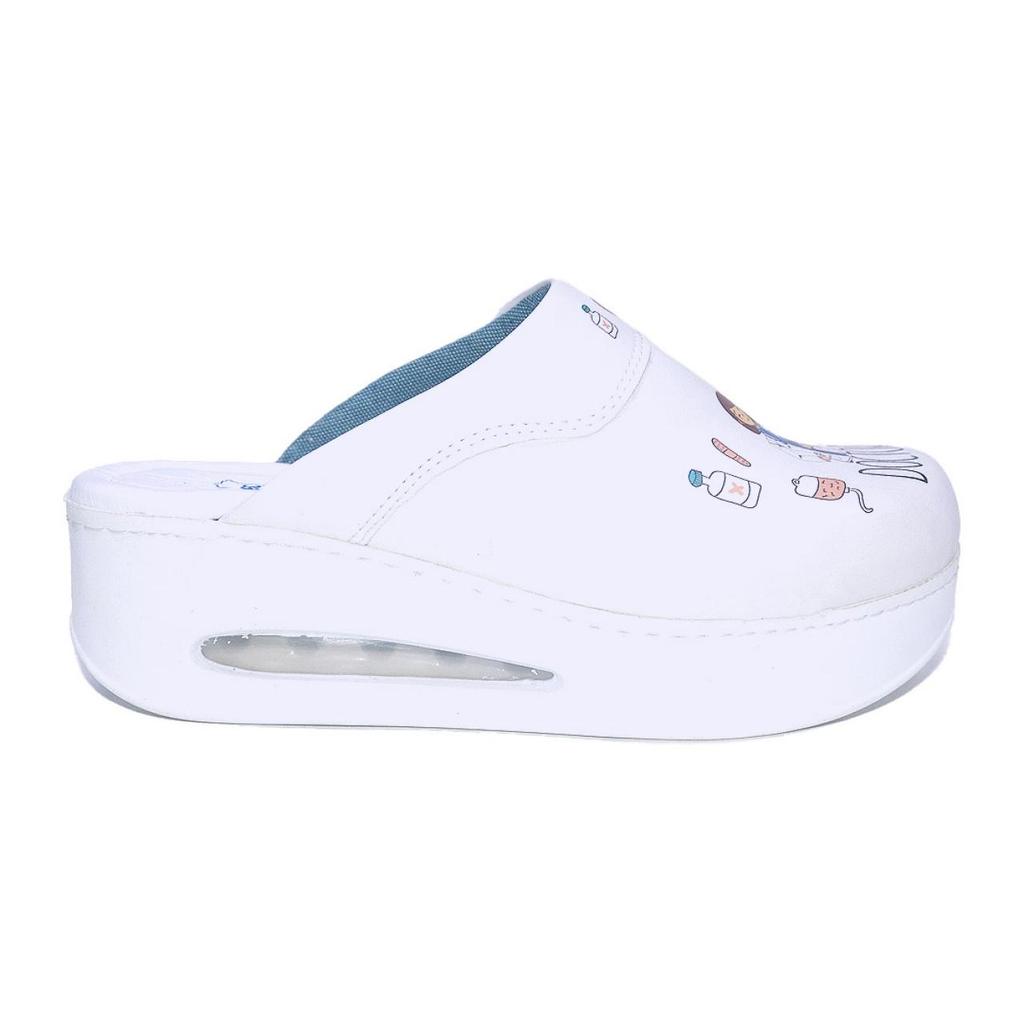 Ortopedické dámské zdravotní dřeváky - protiskluzové, pohodlné