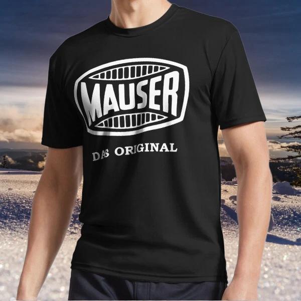 Новый товар Логотип Mauser Сувениры Активный Логотип Футболка Футболка Смешная Размер от S до 5XL L
