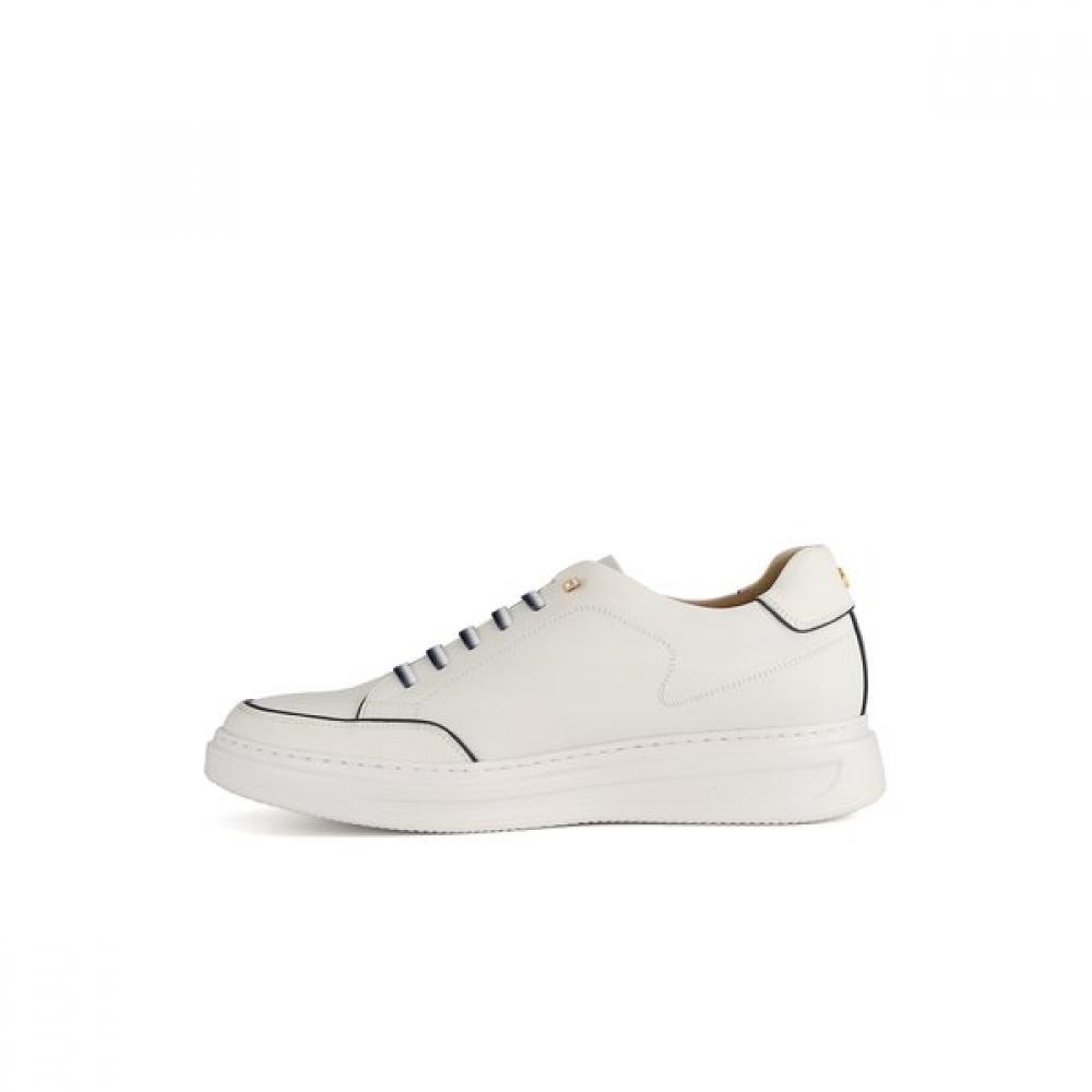 S.t. Dupont Jet Wide Low Band Sneakers Pe5smc1sn428pwh