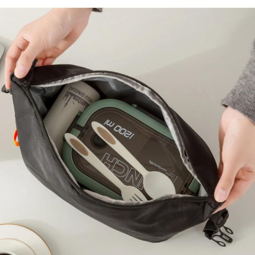 Lunch Bag Insulated Lunch Box, Small Leakproof Cooler Food Lunch Containers Reusable High Capacity Bags for Work, Travel