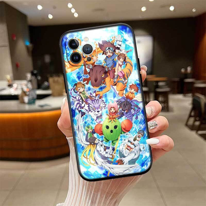 D-Digimons Phone Case for Redmi Note 12 12S 12C 13 13C 13R 14 14S 14R 14C 11A 13X A3 A3X A4 A5 Pro Max Plus
