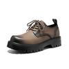 England style men fashion wedding party dress original leather shoes lace-up derby shoe breathable platform footwear gentleman