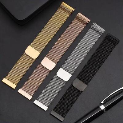 24mm 23mm 18mm Milanese Loop Strap für Samsung Galaxy Uhr 5/4 44mm 40mm/5 Pro/4 Classic/Active 2 20mm/22mm Armband Huawei GT 2/3 Pro Band