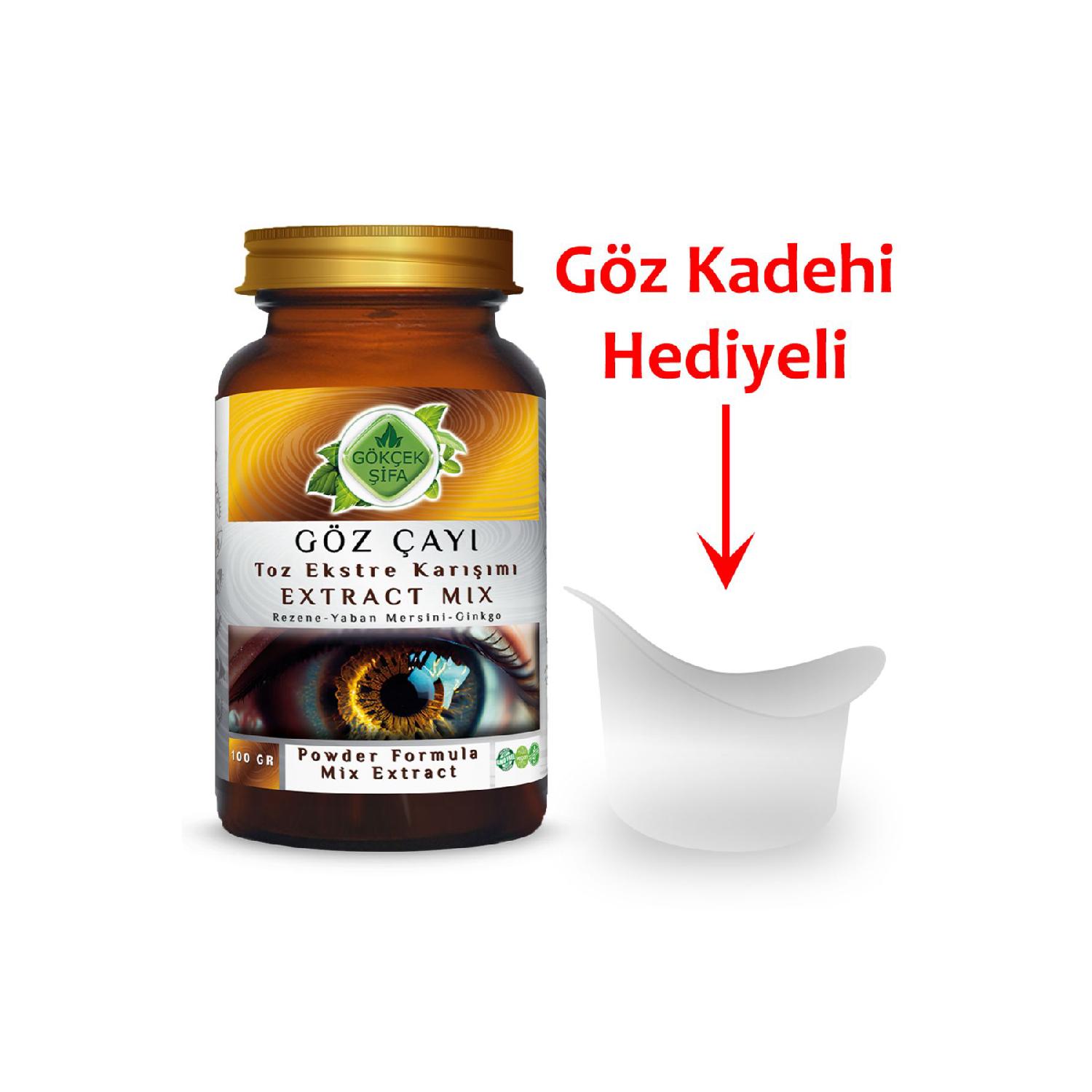 

Eye Tea Powder Extract Mixture 30 Gr. Glass Jar