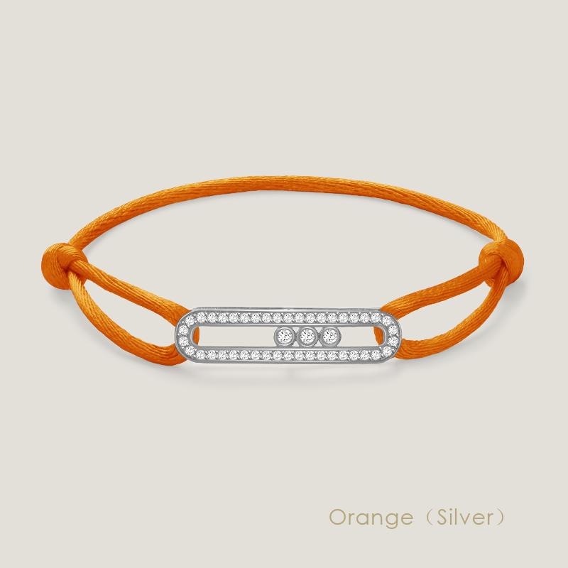 Klassisches verstellbares Charm-Armband für Damen Hochwertige Zirkonia-Strass-Armbänder Damen Schmuck Geschenk Modeaccessoires Adjustable gray