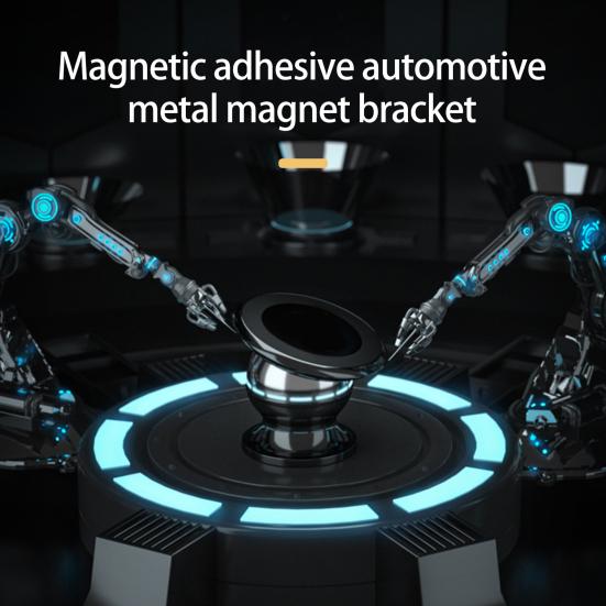 Cell Phone Mount Attraction Adjustable Non-slip Strong Magnetic Shock Protection Safe Support Universal