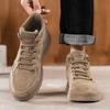Chinese Martin boots, new British style desert boots, high-top autumn and winter fur