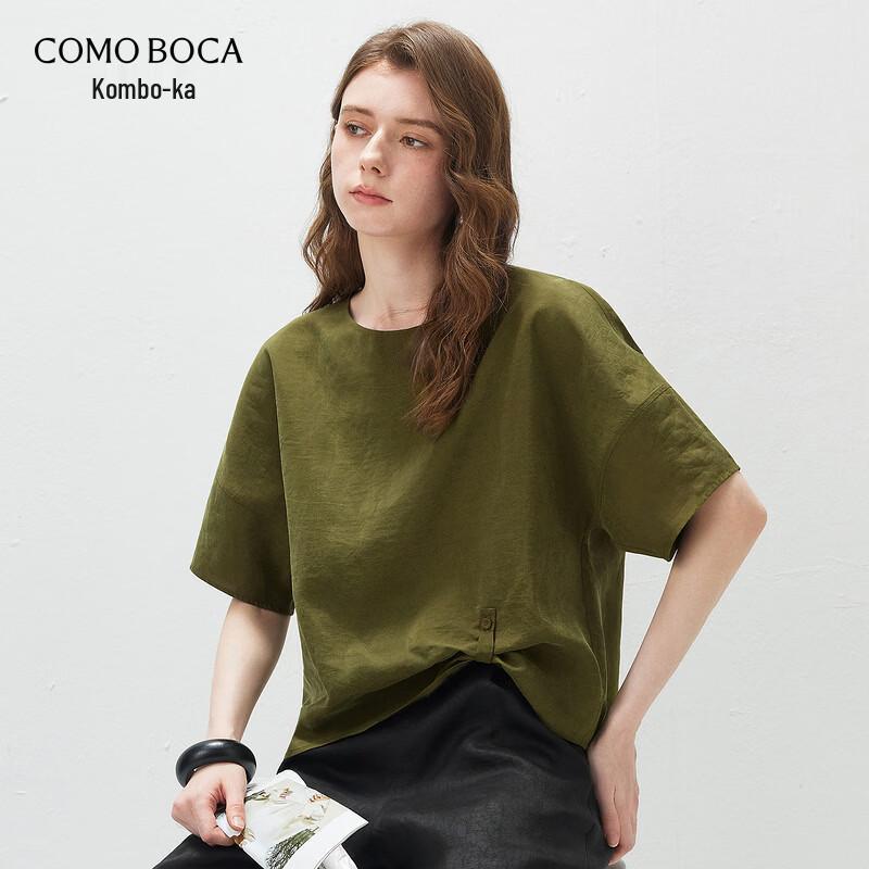 

Mulberry Silk Half-Sleeve Women s Top 3XL