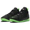 Nike LeBron 18 Dunkman Sneakersy Unisex Czarne Elektryczno-Zielone CQ9283-005