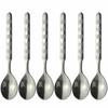 Herb Coffee Spoons, 5 Spoons + 1 Spoon, 18-0 Stainless Steel, Dishwasher Safe, Made In Japan