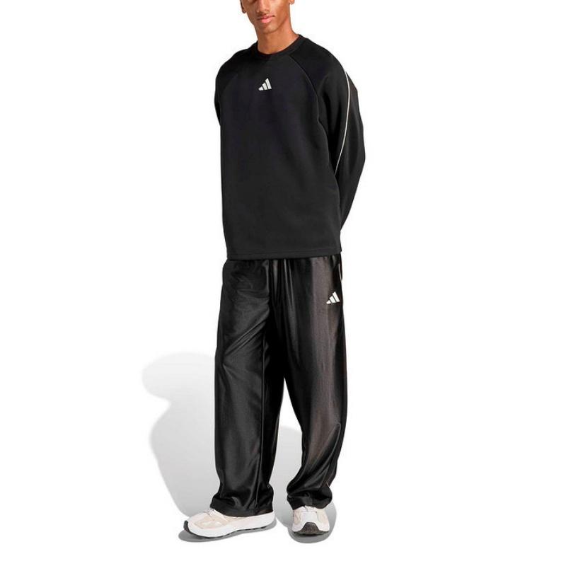 Adidas Simple Round Neck Loose Sports Pullover Casual Long Sleeve Sweatshirt Men Sweatshirt JZ2767