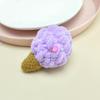 Cute Cartoon Ice Cream Keychain & Backpack Pendant - Fun Gift for Kids & Couples