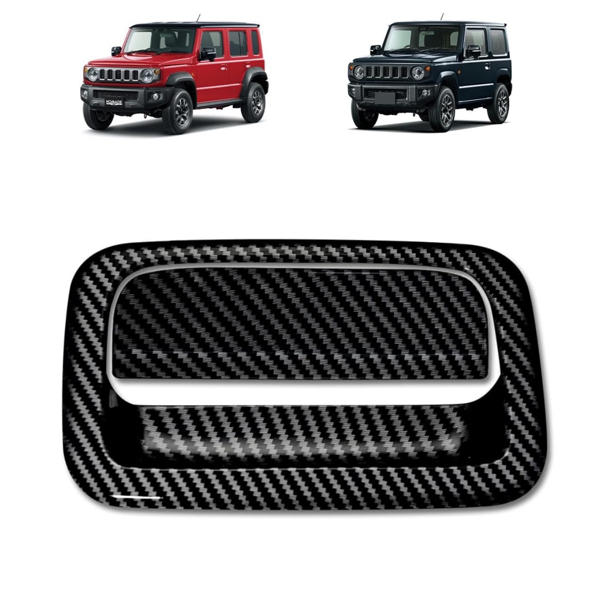 For Jimny Sierra Nomad JC74W Custom Parts Rear Door Handle Protector Door Knob Door Bowl Panel Prevents Scratches JIMNY Applicable Accessory