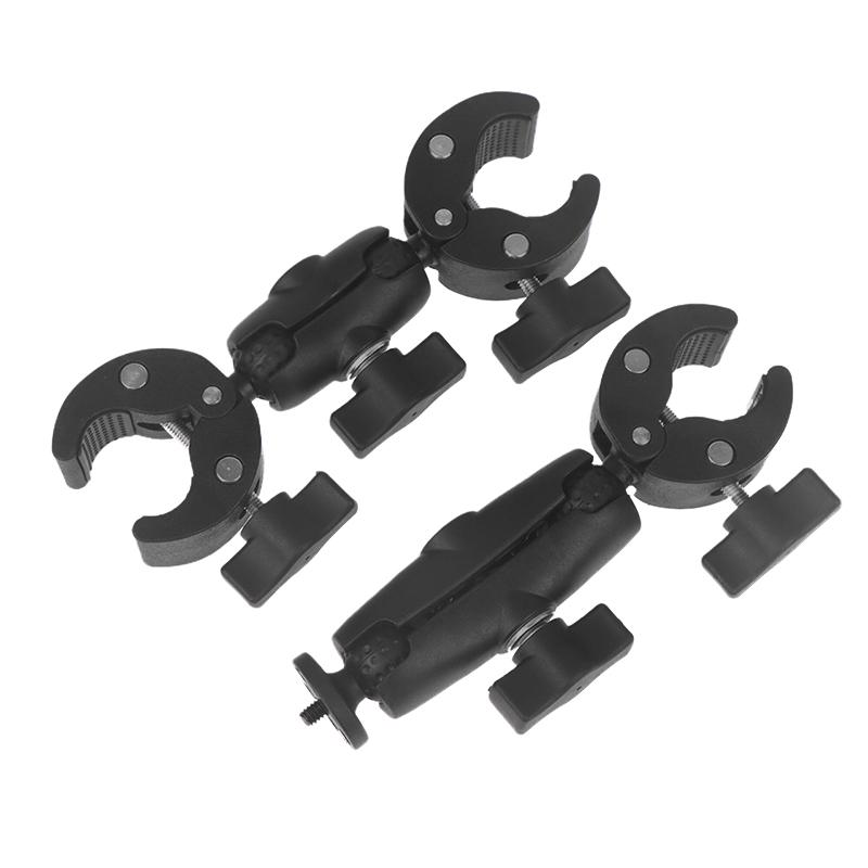 1 Piece Bike Motorcycle Handlebar Support Bracket Camera Super Clamp Mount Holder For Go Pro 13 12 11 Insta360 X3 X4 Dji Parts