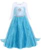 2025 Frozen Princess Elsa Long-Sleeve Dress for Girls (Ages 3-8)