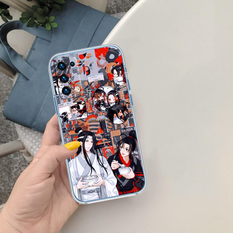 FM31 Mo Dao Zu Shi Transparent Phone Case for Motorola Moto G40 G04 G05 One Ace Action  Fusion + Plus Hyper Macro Vision Zoom