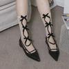 Glitter Ribbon Socks (3 colors)