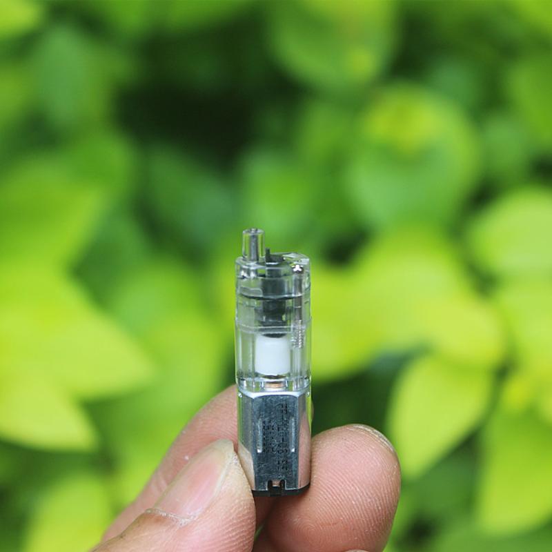 1pc Transparent Mini 8mm M20 Air Oxygen Pressure Pump DC 3V-3.7V 120Kpa For Sphygmomanometer Monitor Aquarium Fish Tank