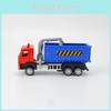 Sanitation Truck Alloy Car Model With Inertial Control For Kids Playroom And Collectors