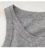 2025 Trendy Anti-Exposure Camisole: Light, High-Elastic Ribbed Spaghetti Strap Outerwear for Spring/Summer, Covers Underarm Area