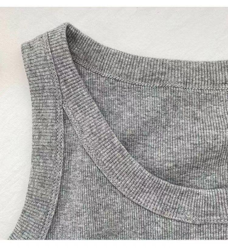 2025 Trendy Anti-Exposure Camisole: Light, High-Elastic Ribbed Spaghetti Strap Outerwear for Spring/Summer, Covers Underarm Area