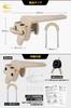 LESTA Steering Wheel Car Relay Attack LST5 Lock, Anti-Theft, Security, Prevention, (Beige)