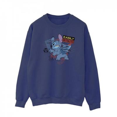 Pánská mikina Lilo And Stitch se snadno rozptýlí