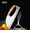 WXCOO Meat Cleaver Knife Kitchen Chef for Vegeable Meat Cutting Chopper Stainless Steel Effort Saving Kitchen Knife Accessories