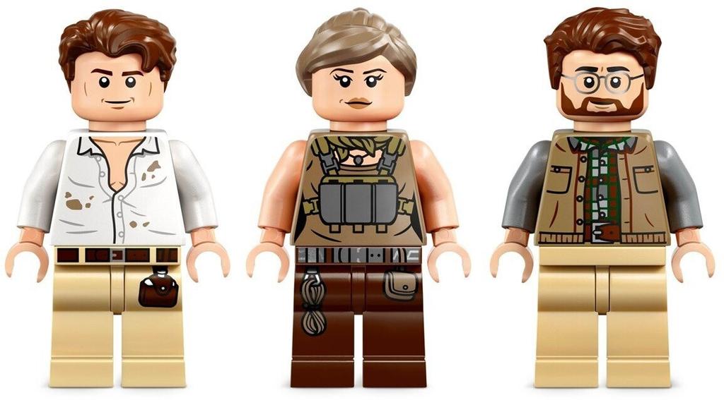 LEGO конструктор Jurassic World – Раптор и Титанозавр: Великий следопыт (76973)